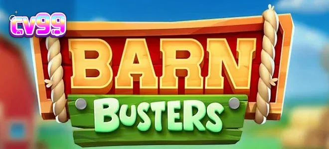 Barn Busters slot game interface na may mga tupa at barn theme